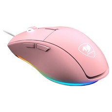 COUGAR 美洲獅 RGB LED有線遊戲滑鼠MINOS XT, 粉色, 米諾斯XT