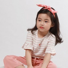 CONTIKIDS 女童透氣愛心刺繡T恤