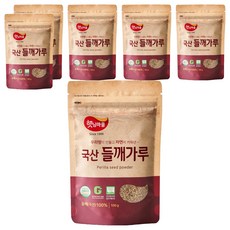 햇님마을 국산 들깨가루, 100g, 6개