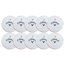 Callaway ERC SOFT 360 FADE 高爾夫二手球 特A+級 10入組, 白色, 1套