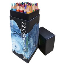JOYWISH 專業級繪圖油性色鉛筆, 72色, 1套