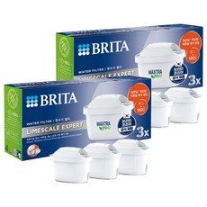 브리타 정수기 필터 막스트라 프로 라임스케일 엑스퍼트 3입, MAXTRA PRO FILTER-LIMESCALE EXPERT, 2세트