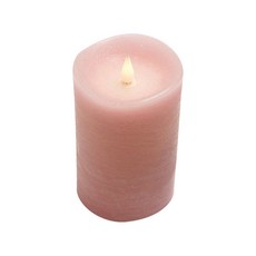 LED 양초 캔들 M JT2130, 핑크
