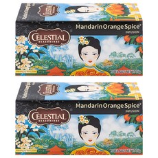 CELESTIAL SEASONINGS 詩尚草本 柑橘香料茶, 2.75g, 20入, 2盒