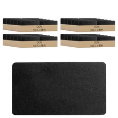 O-ON DIY牛皮空白單字卡, 黑色, 100張, 4盒