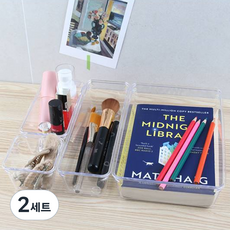 i-MATE 收納託盤4件組, 透明, 2套