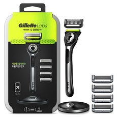 gillettelabs 深層清潔刮鬍刀組, 1套, 1組
