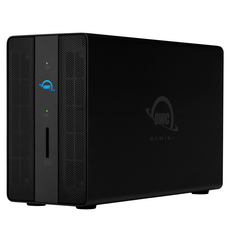 OWC Gemini 雙槽外接盒 Thunderbolt 3, OWCTB3GM000, 1個