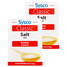 Sysco 西斯科 KOSHER 調味鹽, 1.36kg, 2盒