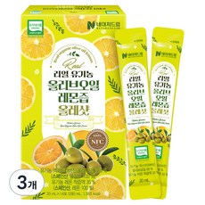 네이처드림 리얼 유기농 올리브오일 레몬즙 올레샷, 14회분, 280ml, 3개