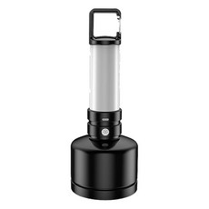 露營強光照明手電筒, ABS+PP材質, 尺寸25.28x9.5cm, 顏色隨機, 1個