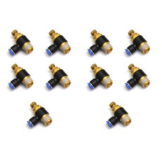 一觸式接頭閥門空氣接頭聚氨酯軟管 NSC08-01, 10個