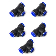 一觸式接頭閥門空氣接頭聚氨酯軟管 PGT16-12, 5個