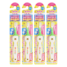 Create 幼童乳齒專用牙刷, 1.5-6歲適用, 顏色隨機, 1入, 4支
