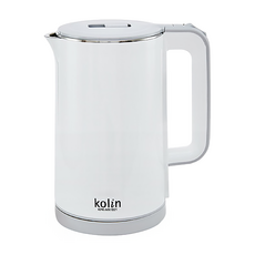 Kolin 歌林 316不銹鋼雙層隔熱快煮壺 210 x 135 x 250mm 820g 1.8L, KPK-MN1821