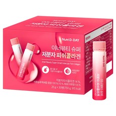 Nutri D-DAY 內在美低分子魚膠原蛋白飲, 25g, 30個
