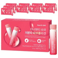 뉴트리디데이 이너뷰티 슈퍼 저분자 피쉬콜라겐, 25g, 70개