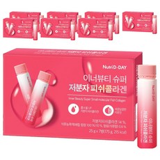 뉴트리디데이 이너뷰티 슈퍼 저분자 피쉬콜라겐, 25g, 56개