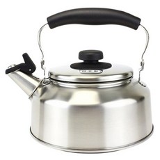 YOSHIKAWA 吉川 不鏽鋼笛音壺, 2.6L, 不鏽鋼色, 1個