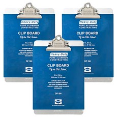 HIGHTIDE 板夾A5 DP190 15.2 x 24.5 x 2.9cm, 鋁製, 3個