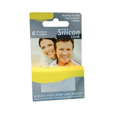 MAME 防噪音矽膠透明 6入, 1個