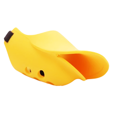 Aduck 寵物鴨嘴造型嘴套, 黃色, 1個