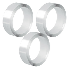 加厚無痕奈米定物膠帶 3m 透明色 3捲, 強力黏貼, 可水洗重複使用