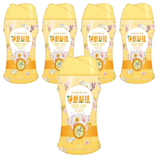 淨新科技 衣物芳香豆 百花齊放 黃色, 260g, 5瓶