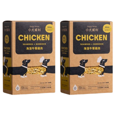 Doggy Willie 小犬威利 犬用 凍乾主食 海藻牛蒡雞肉, 200g, 2盒