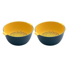 Market Pio 廚房分層雙層瀝水清洗籃, 2個, 類型3