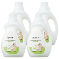 MyB 溫和嬰兒柔軟劑 1500ml, 1.5L, 4個
