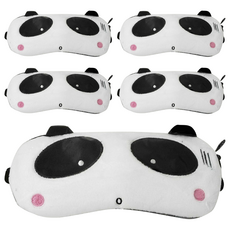 E-warmer USB蒸氣眼罩 SPA睡眠遮光熱敷 熊貓 香薰型, 1入, 5個