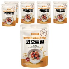 DGFARM 即食燕麥片, 500g, 6包