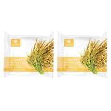 Saboo 草本手工皂 茉莉香米, 100g, 2個