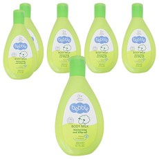 bebble 貝朵 橄欖滋養身體乳, 200ml, 清爽保濕, 適用於日常保養, 6瓶