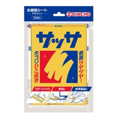 KINCHO 金鳥 SASSA萬用三層雙面擦拭巾, 單色, 10張, 1袋