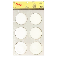 Betty's 焙蒂絲 圓形瓦片餅乾模, 1個, 透明色