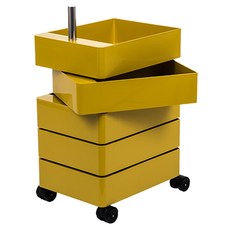 마지스 트롤리 360 컨테이너 수납장 방문설치, 옐로우, 5단