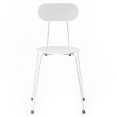 마지스 마리올리나 체어 방문설치, 화이트 + 화이트, 1개