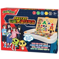 神秘公寓拼圖繪畫雙X遊戲桌, 混合色, 1個