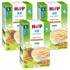 HiPP 喜寶 寶寶綜合黃金穀物精 6個月以上, 200g, 3盒
