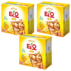 동서티오 아이스티 분말 레몬맛, 13g, 40개입, 3개, 13g