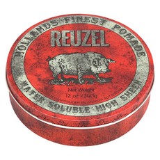 REUZEL 紅豬中強水性髮油 Red Pomade, 340g, 1罐
