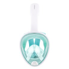 Divpro 兒童至尊全臉浮潛面罩, 綠色