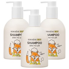 SON REVE 童用2合1洗髮精, 300ml, 3個
