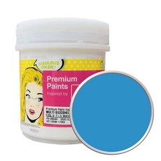 노루페인트 팬톤 멀티 에그쉘광 페인트, 말리부블루 17-4435, 1L, 1개