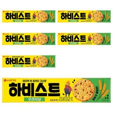 LOTTE 樂天 Harvest芝麻餅乾 原味, 100g, 6盒