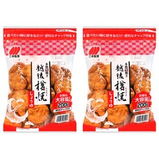Sanko 三幸製菓 越後樽燒醬油風味米果家庭包, 200g, 2包