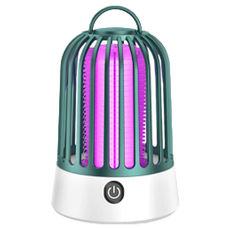 迷你鳥籠電擊滅蚊燈 顏色隨機