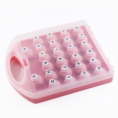 JH 公司字母形狀沖床套組, 字母, 1套